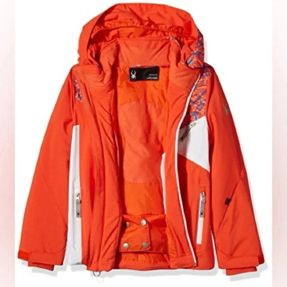 Cute Girls SPYDER Project Winter Ski Jacket with 3M Thinsulate & Spylon DWR - Picture 14 of 16